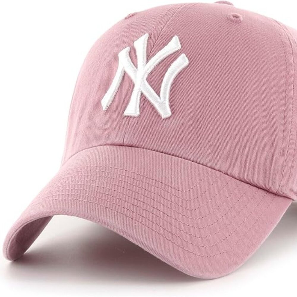 Dusty Pink NY Yankees Adjustable Baseball Cap